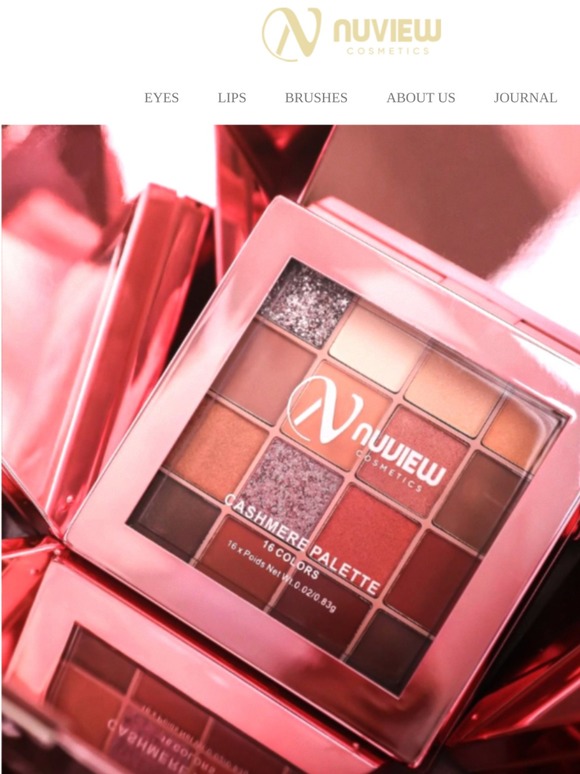 Try our bestselling Cashmere eyeshadow palette
