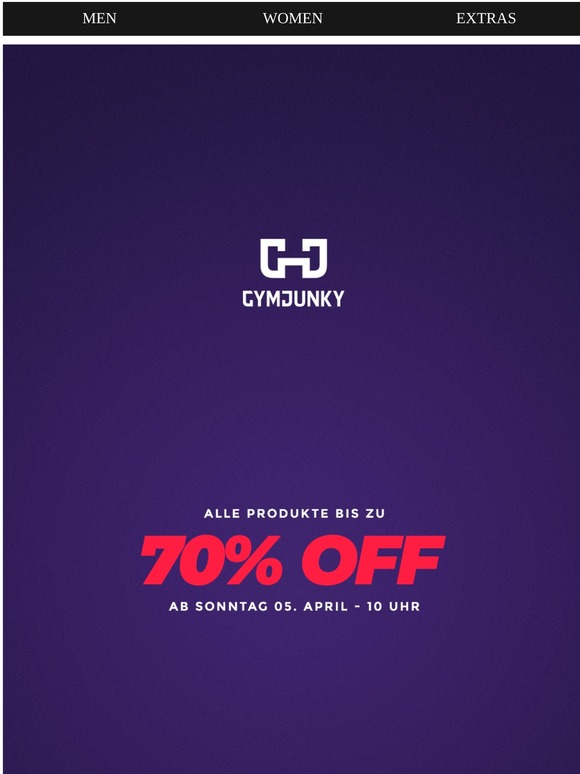 Wichtige Info für alle Gymjunky Kunden.