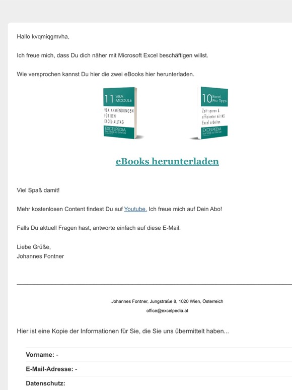 Deine Anmeldung hat geklappt!