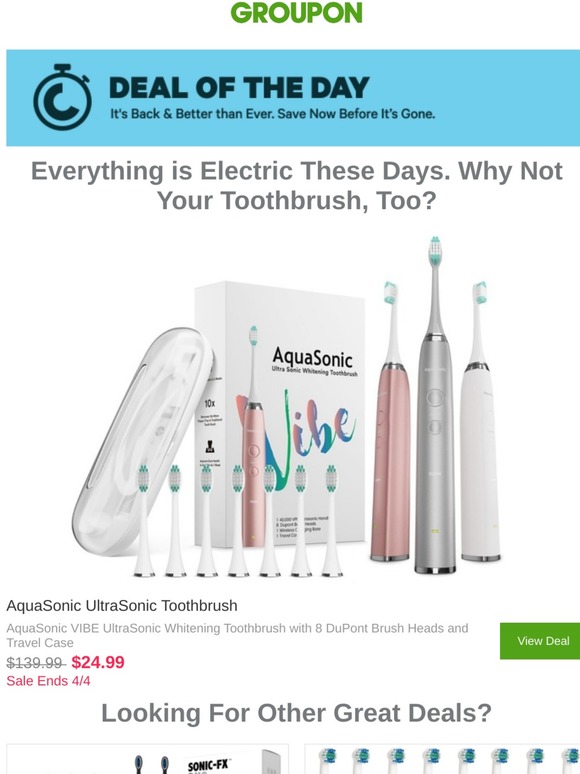 aquasonic vibe toothbrush