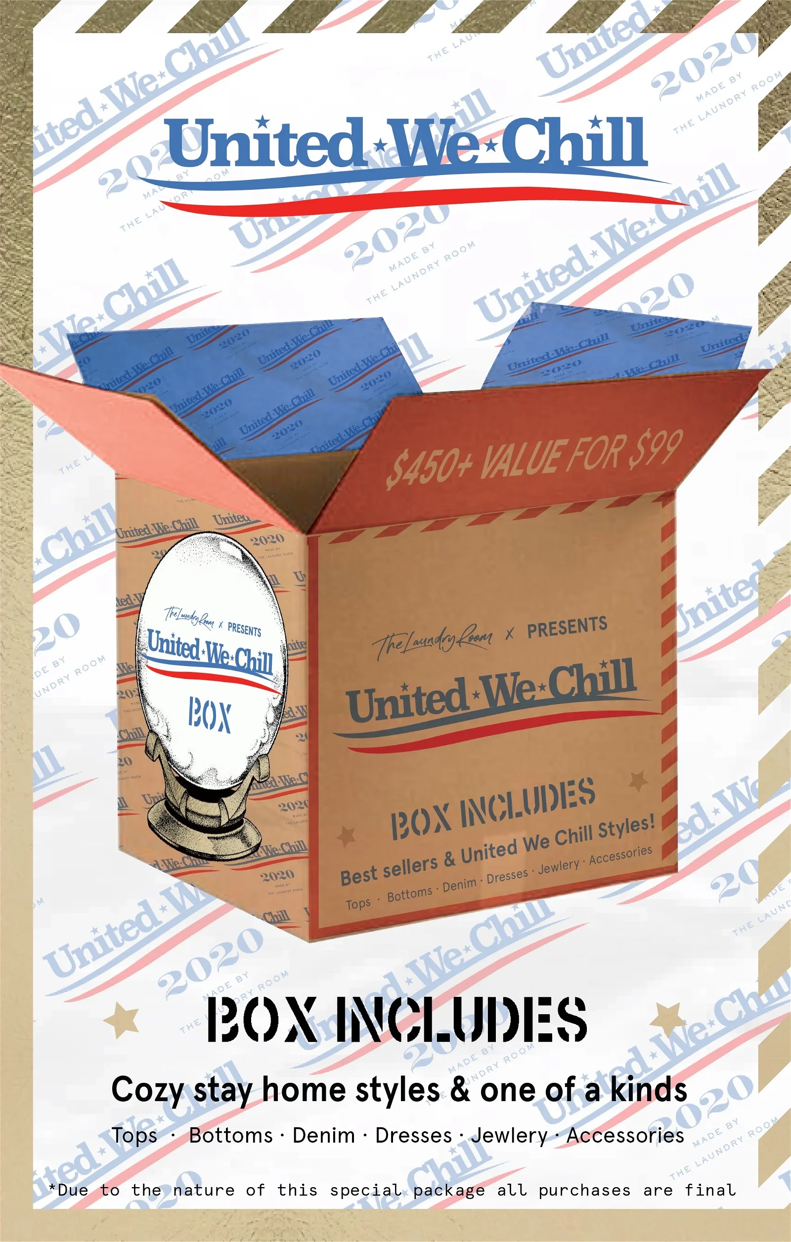 Image of $99 United We Chill Box