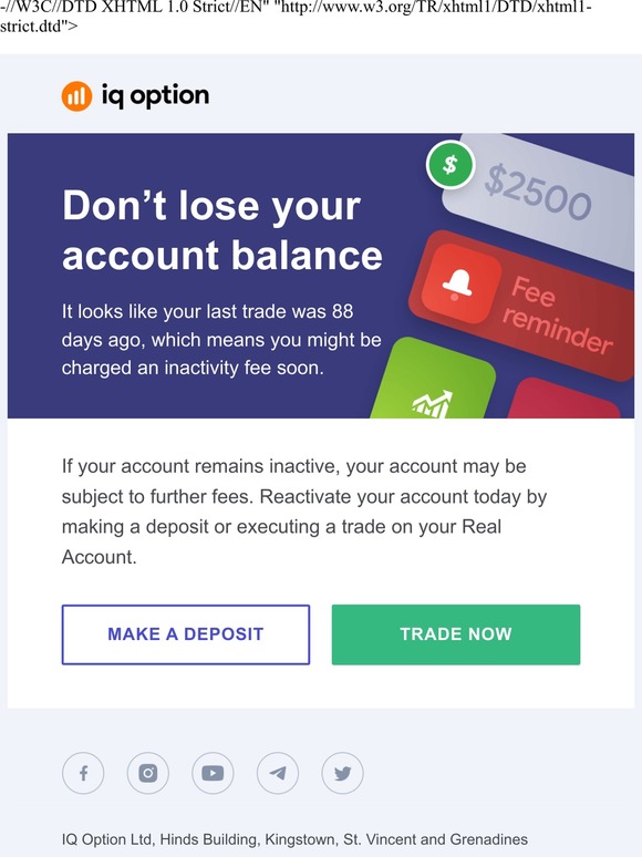 Don’t lose your account balance