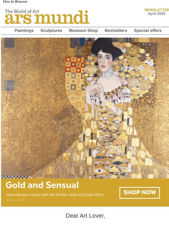 Fall in Love with Gustav Klimt's Astonishing Works
