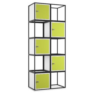 Kaleidoscope Tall Cube Storage with Lockers