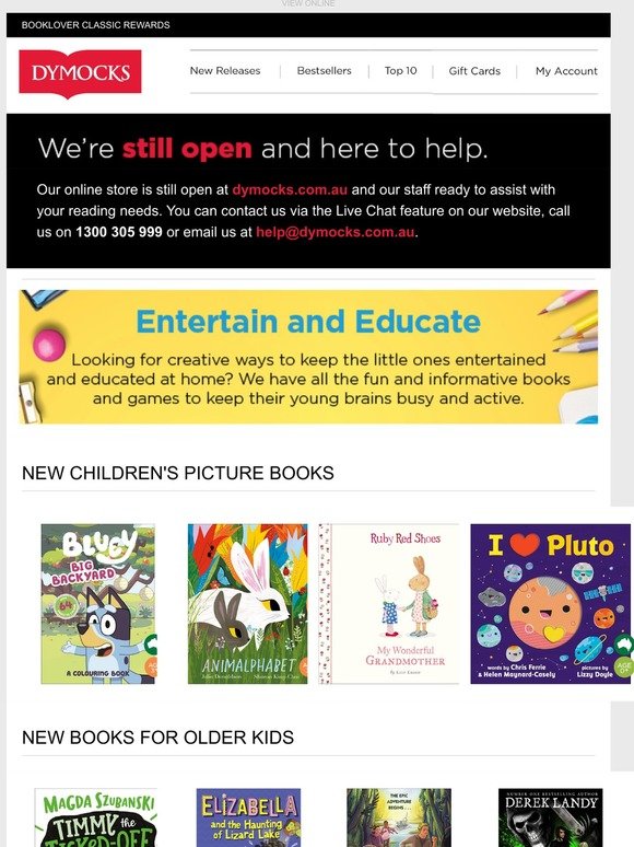 Download Dymocks Books Books Are The New Busy For Our Kids Milled
