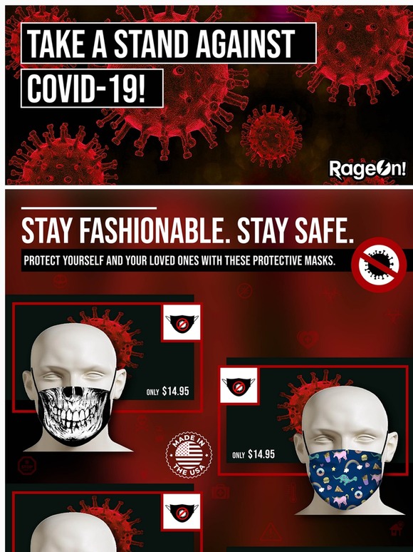Stay Fashionable. Stay Safe!
