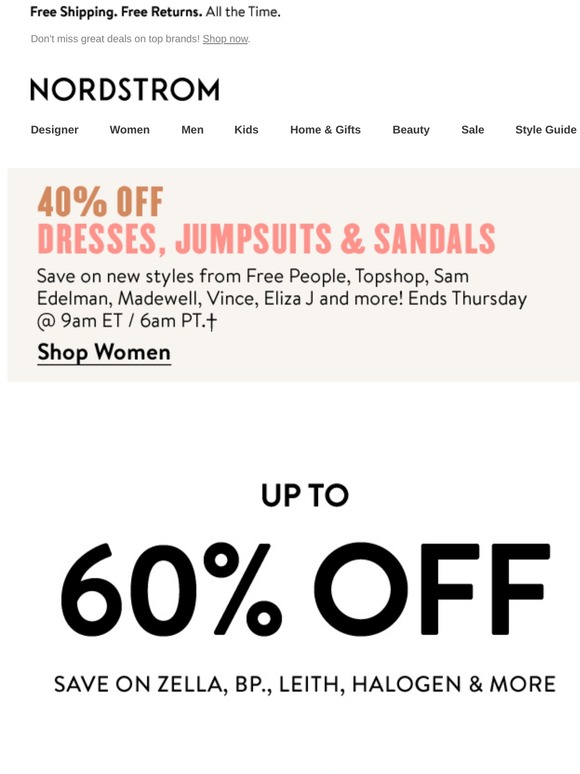 Nordstrom: Save up to 60% off your favorite brands at our Spring Sale ...