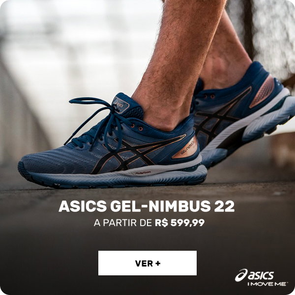 Centauro: Confira o Asics Nimbus 22 a partir de 599,99! | Milled