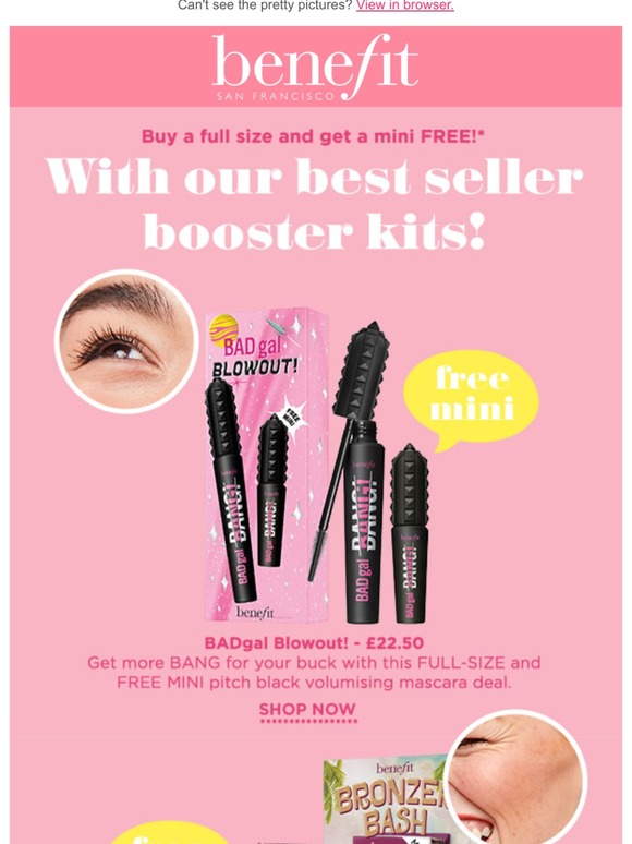 Get your faves + some FREE minis!