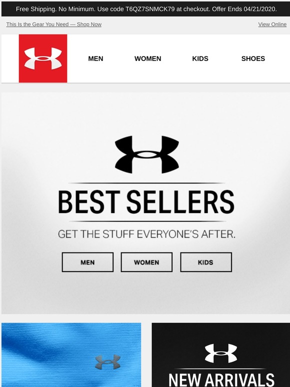 under armour free shipping code no minimum