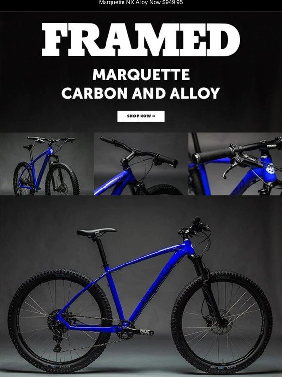goedkeuren Vervloekt Gedateerd Framed Bikes: Price Reduced On Marquette Alloy! | Milled