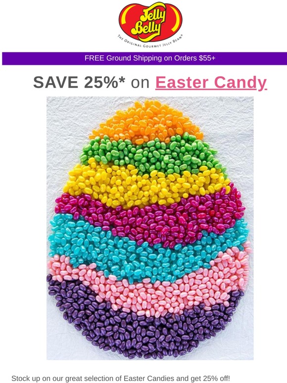 Jelly Belly Easter Candy Clearance Starts Today! SAVE 25 Milled