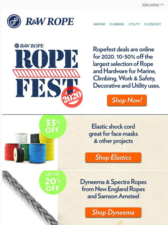 R&W Rope: Get Ready for Ropefest!