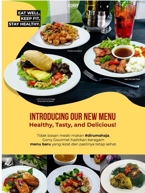 Introducing Our New Menu | Healthy, Tasty, and Delicious!