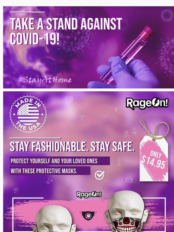 Protect Yourself & Your Loved Ones! 😷