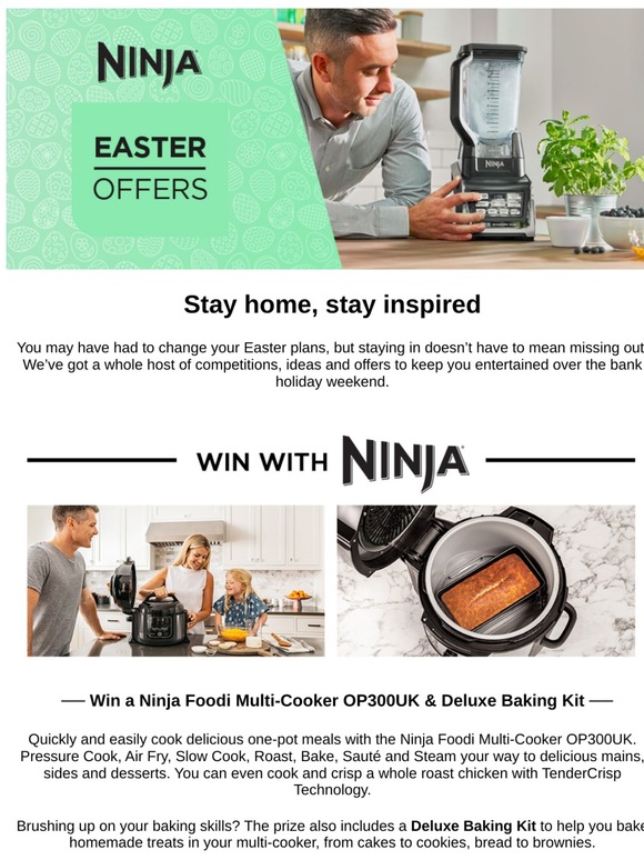 Ninja deluxe baking online kit