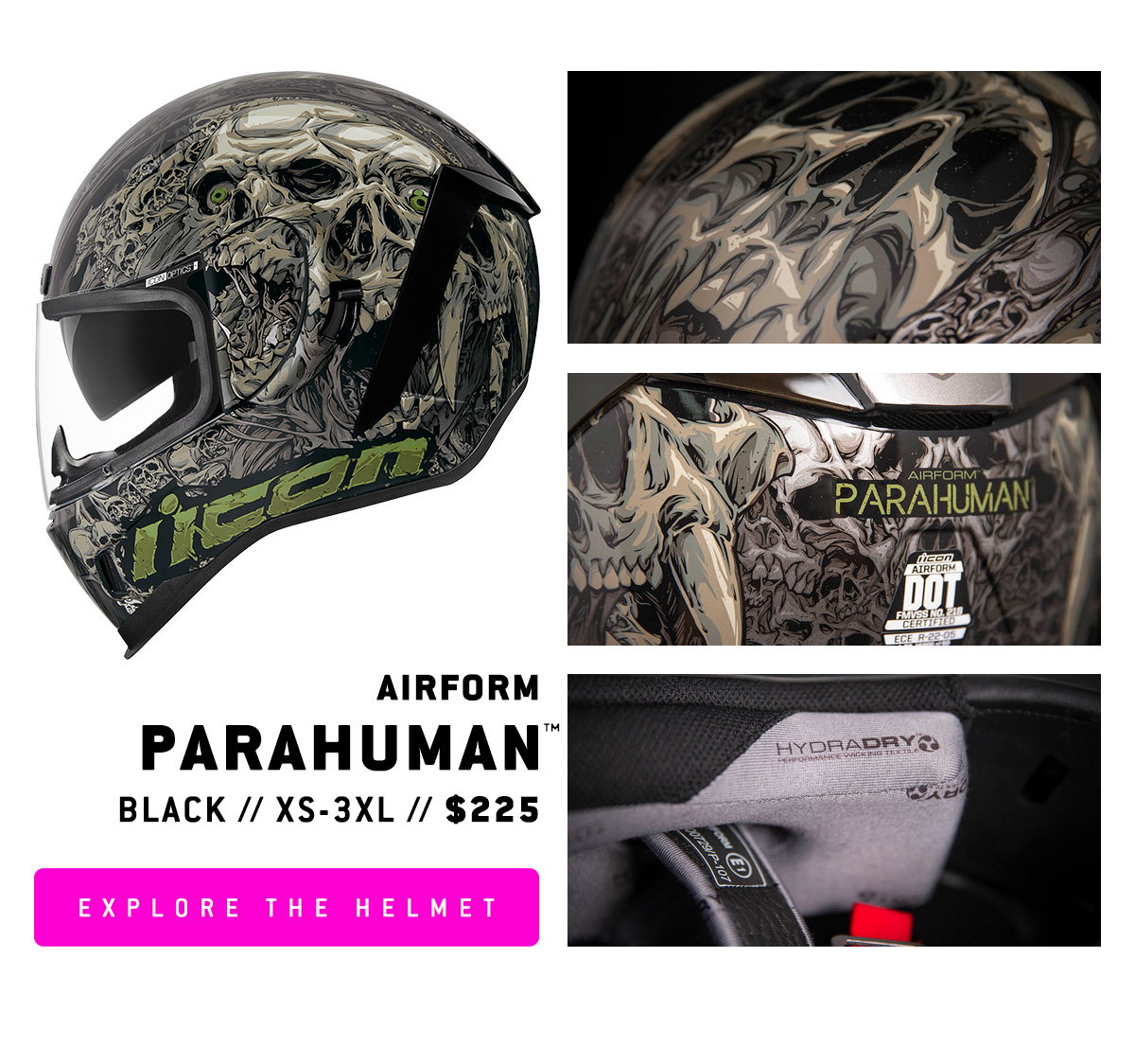 New Airform Parahuman Helmet 