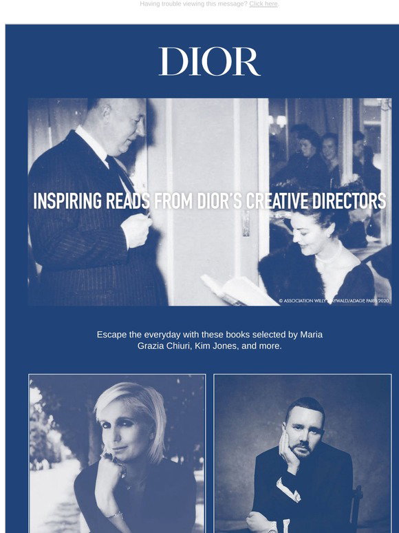 Dior What Dior Creative Directors Are Reading Now Milled