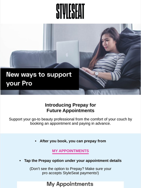 New! Give yourself something to look forward to while supporting your pro