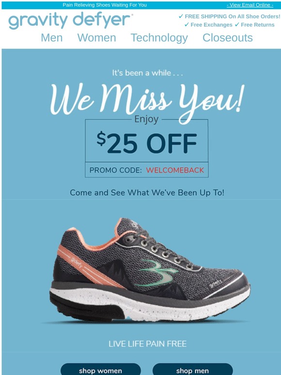 gravity defyer shoes coupon