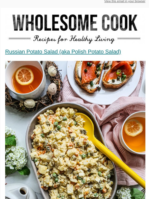[New Post] Russian Potato Salad (aka Polish Potato Salad)