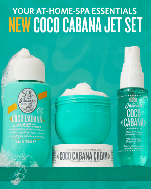 Sol de Janeiro: It's Here! Coco Cabana Jet Set 🥥🥥🥥