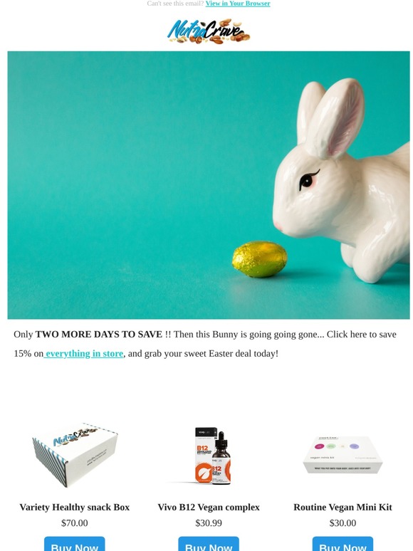 Hippity Hoppity 2 more days to save!