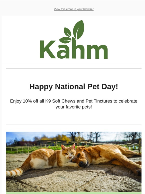 It's National Pet Day! 🐶🐱