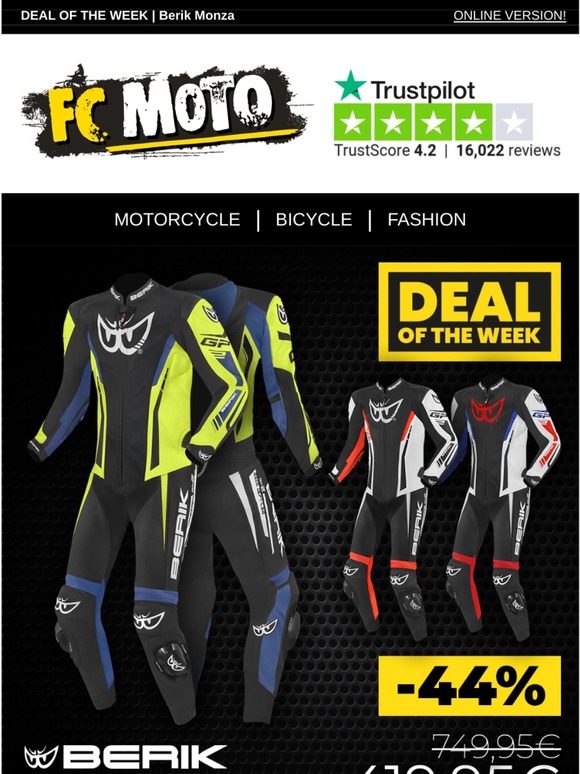 Fc Moto De Deal Of The Week Berik Monza Milled