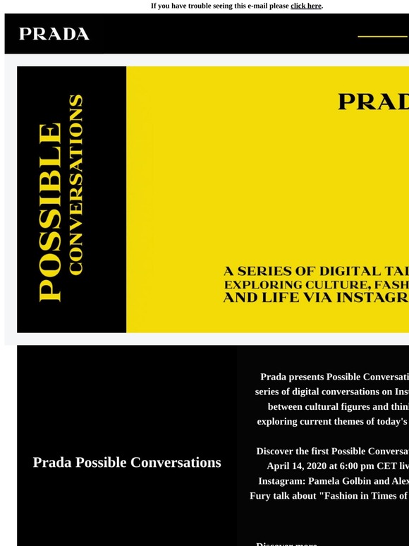 Prada: #1 Possible Conversation | Milled