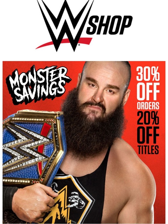 WWE Shop 📧 Get pumped! You're going to like these incredible deals