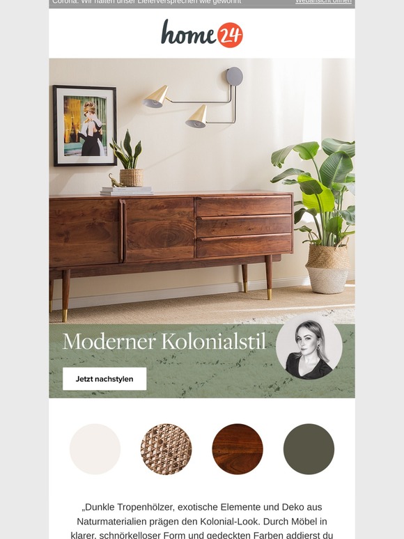 Exotisches Flair mit cleanem Touch
