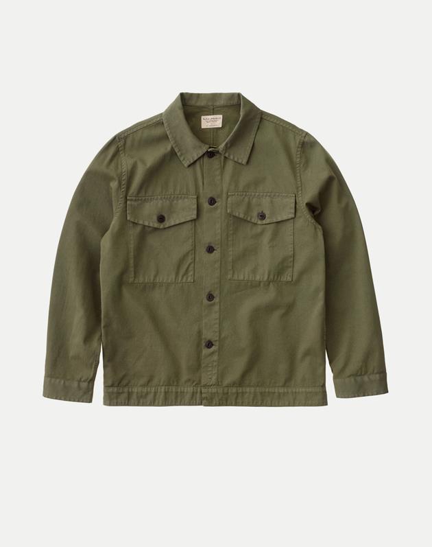 nudie colin utility overshirt