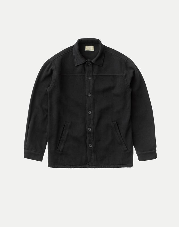 nudie jeans elias twill overshirt