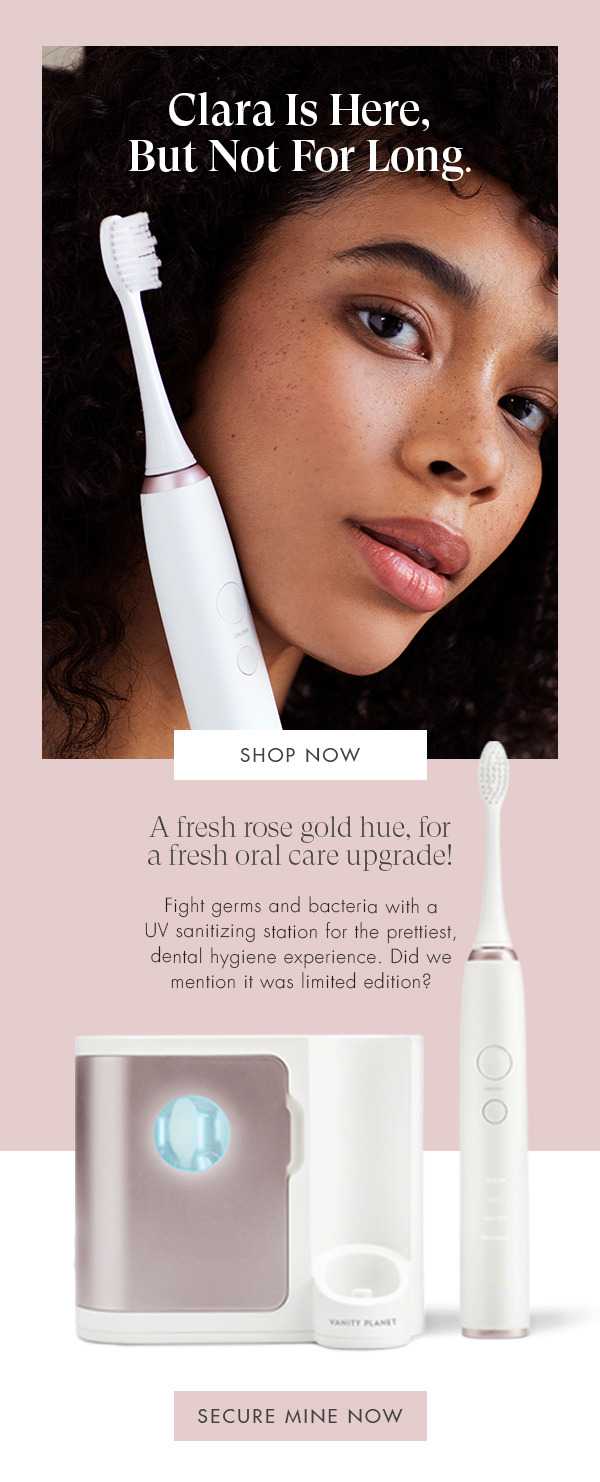 vanity planet sonic toothbrush