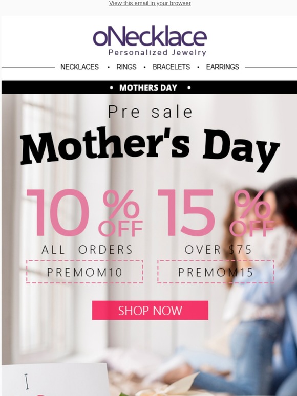 Spoil her this Mother's Day 😻