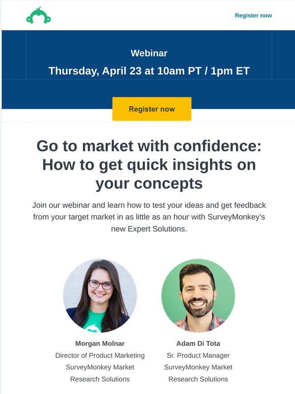[Webinar] Get quick insights on your product & marketing concepts