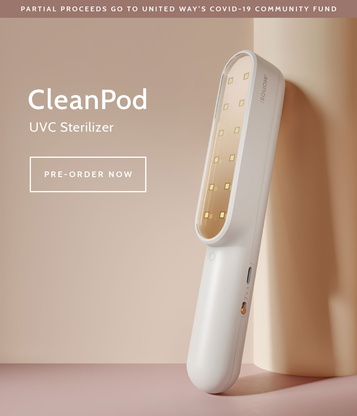cleanpod uvc sterilizer
