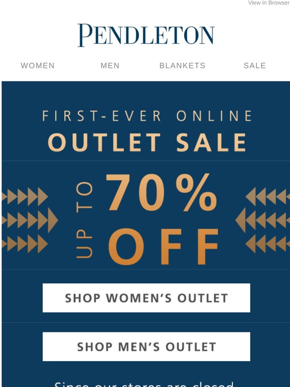 Pendleton Woolen Mills Online Outlet SALE Milled
