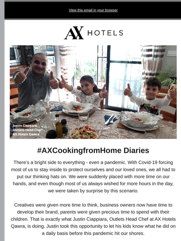 Recipes to keep you busy straight from our chef, Justin Ciappara.