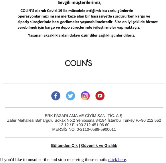 Müşterilerimizin Dikkatine Kargo Süreçleri Bilgilendirmesi