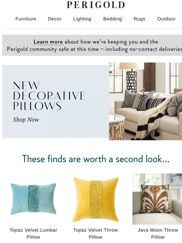 perigold pillows
