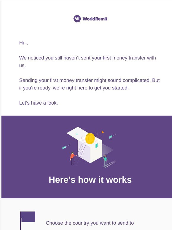 Worldremit Text Message WorldRemit: 💸 -your steps to sending money | Milled