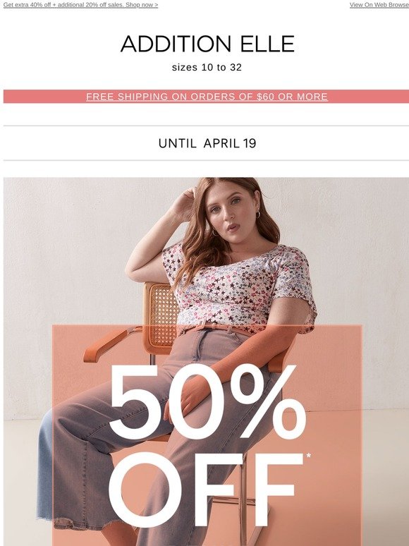 Addition Elle Canada Deals: Save 60% Ashley Graham Lingerie + 40% OFF Bras  & Panties + More+ - Canadian Freebies, Coupons, Deals, Bargains, Flyers,  Contests Canada Canadian Freebies, Coupons, Deals, Bargains, Flyers,  Contests Canada