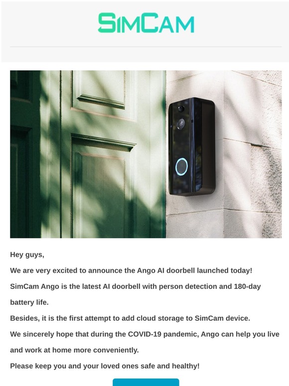 Ango AI doorbell launched today! 🎉