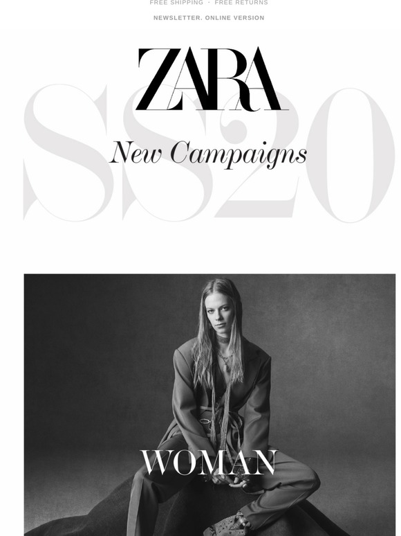 Zara USA SS20 Campaign Collection Milled