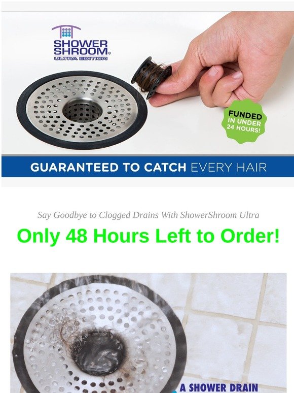 Say Goodbye to Clogging Sinks With the SinkShroom Hair Catcher