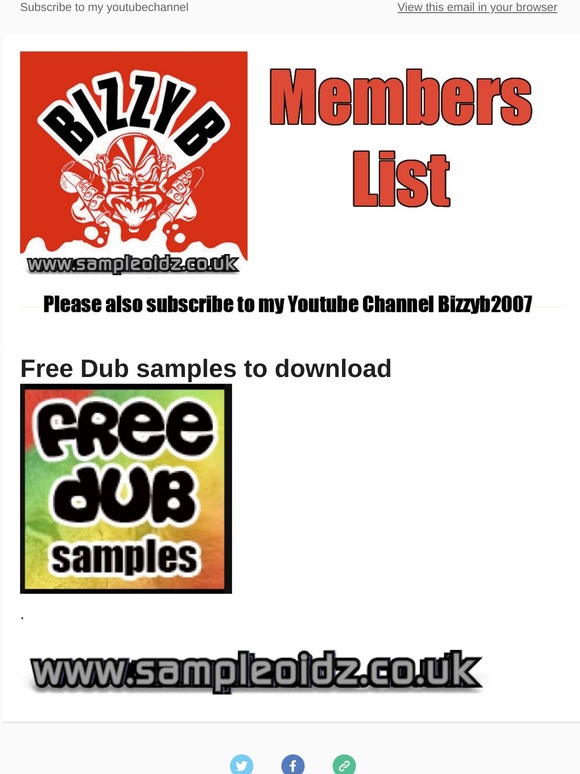 Free Dub Samples to download
