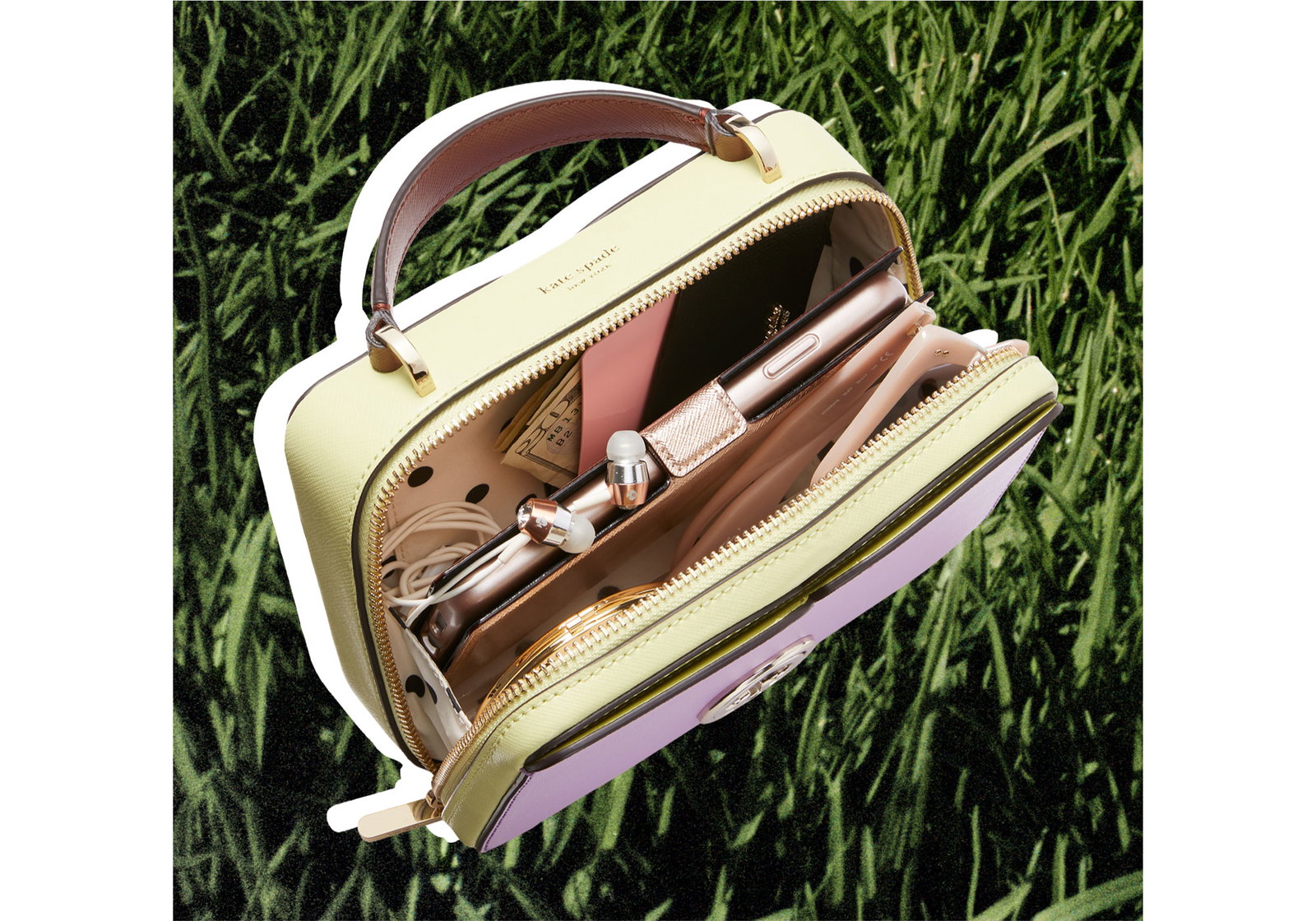 kate spade vanity mini top handle Online Sale