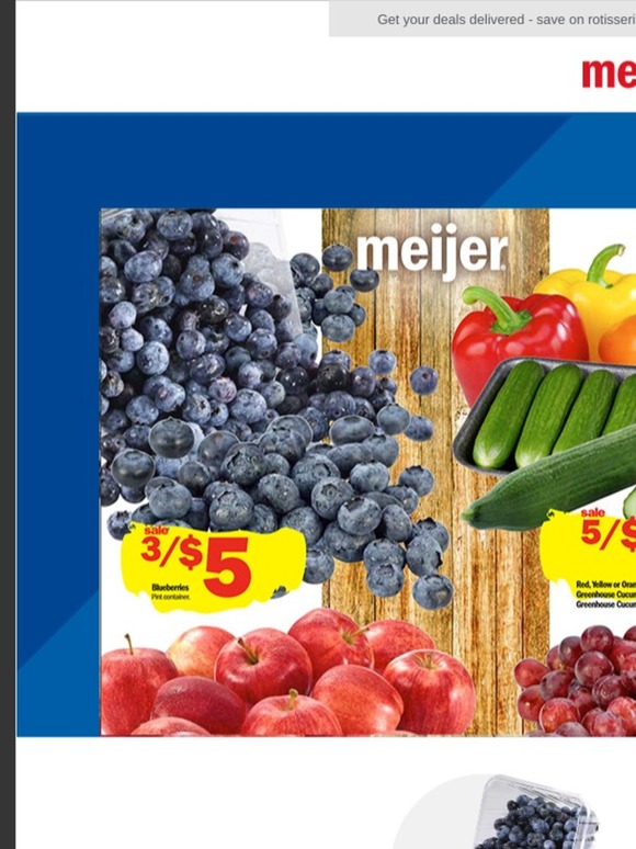 Meijer Save on fresh foods and other essentials this week at Meijer
